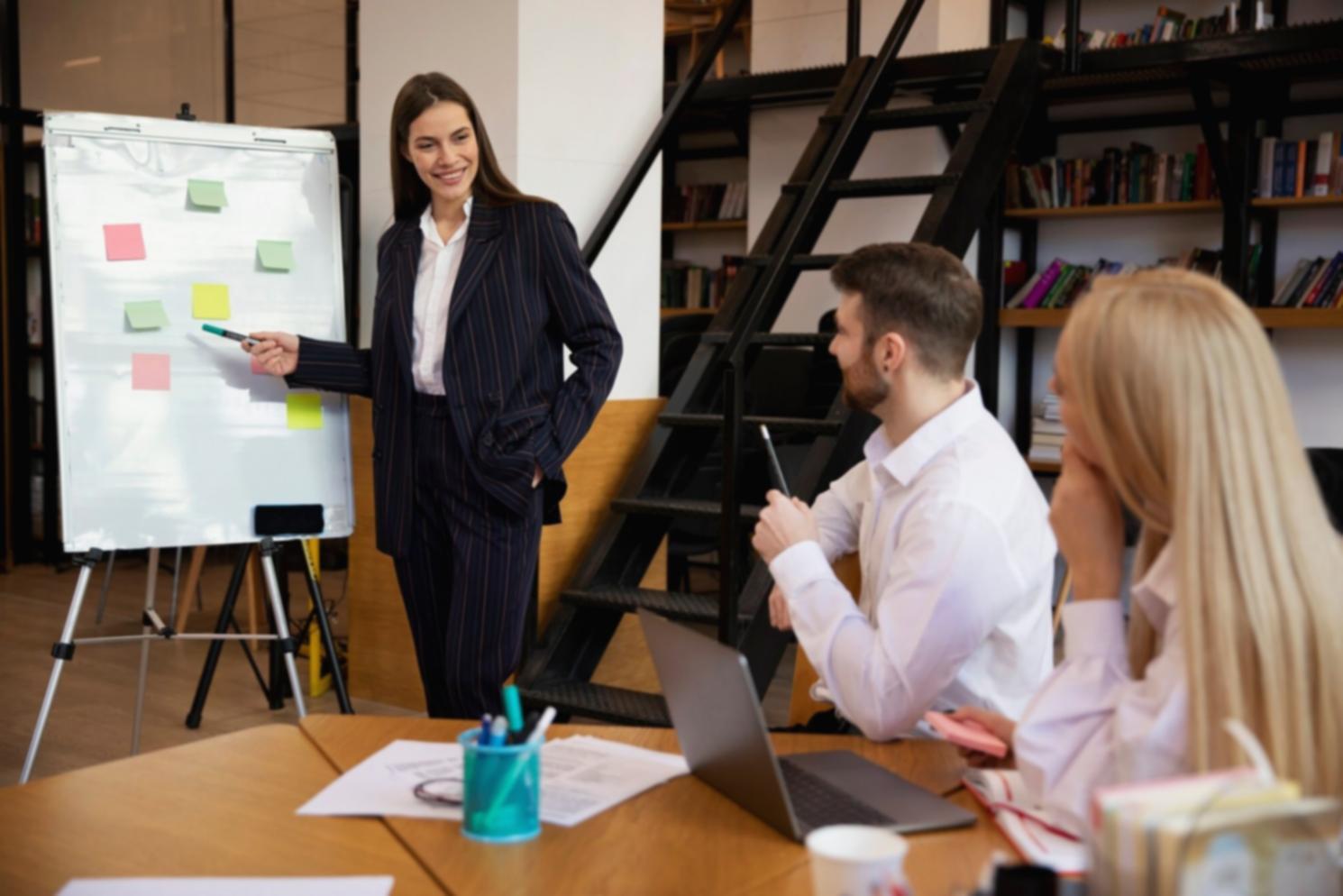 Financial planning workspace with budgeting tools and documents